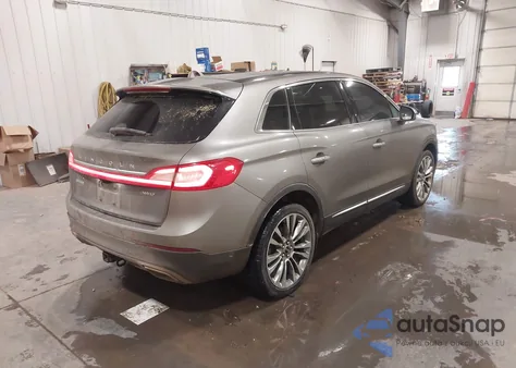 2017 Lincoln Mkx Reserve from USA, damaged, VIN 2LMPJ8LRXHBL49147